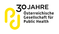 Logo 30 Jahre Österreichische Gesellschaft für Public Health